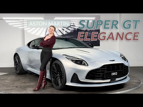 LIGHTNING SILVER - This BRAND NEW Aston Martin DB12 Is GORGEOUS - A Walk Around With Grace