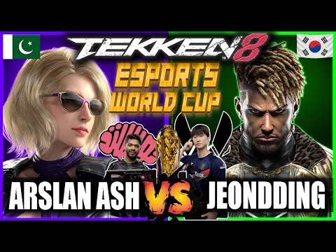 Arslan Ash (NINA) vs JeonDDing (EDDY) - Tekken 8 Esports World Cup 2024 Group CC
