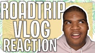ROADTRIP - TRY TO MAKE EACH OTHER LAUGH VLOG (REACTION)