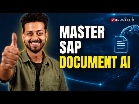 Building Invoice Extraction and Validation Workflows SAP Document AI Intelligent Automation