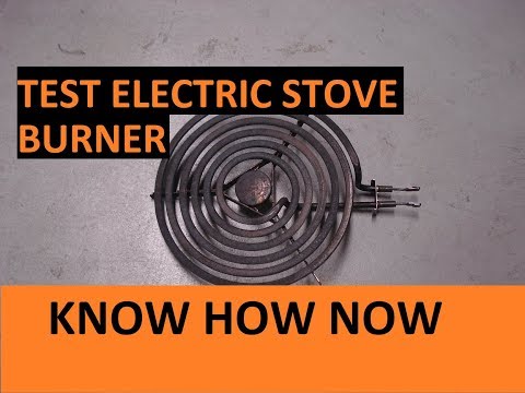 Electric Stove Burner Not Working - Test It!