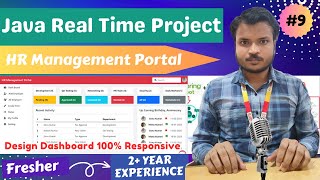 HR Management Portal | Lecture 9 | Design Dashboard of HMP in Spring Boot | CS Final Year Project