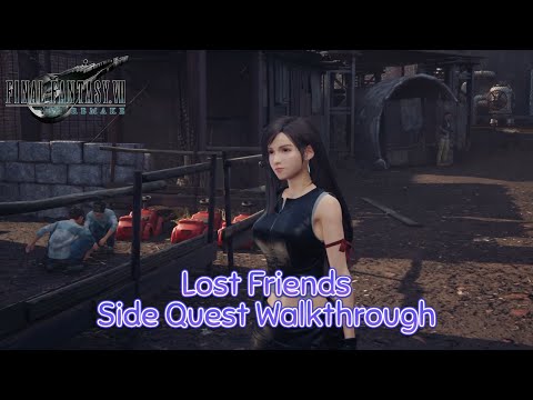 Lost Friends Side Quest Walkthrough | Final Fantasy VII Remake