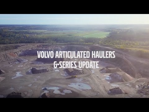 Volvo Articulated Hauler G-series Walk around video showing new features