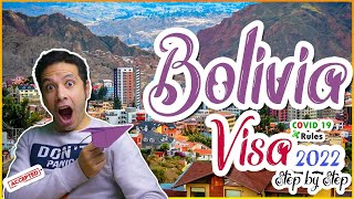 Bolivia Visa 2022 [100% ACCEPTED] | Apply step by step with me (Subtitled)