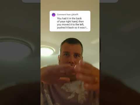 Impossible card vanish card trick #cardtricks #magic #cardvanish