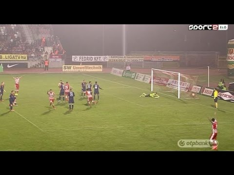 Lazar Marjanovics gólja a DVTK - Nyíregyháza Spartacus FC mérkőzésen