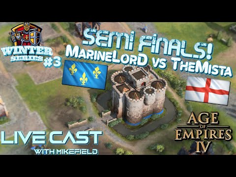 MarineLorD vs TheMista | EPIC English vs French! | Winter Series #3 by EGC | Age of Empires IV