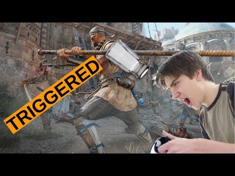 Dishonorable Players get salty after being DESTROYED (For Honor)