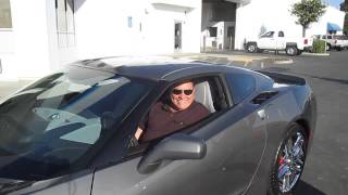 preview picture of video '2015 Corvette Stingray Customer at Merced Chevrolet'