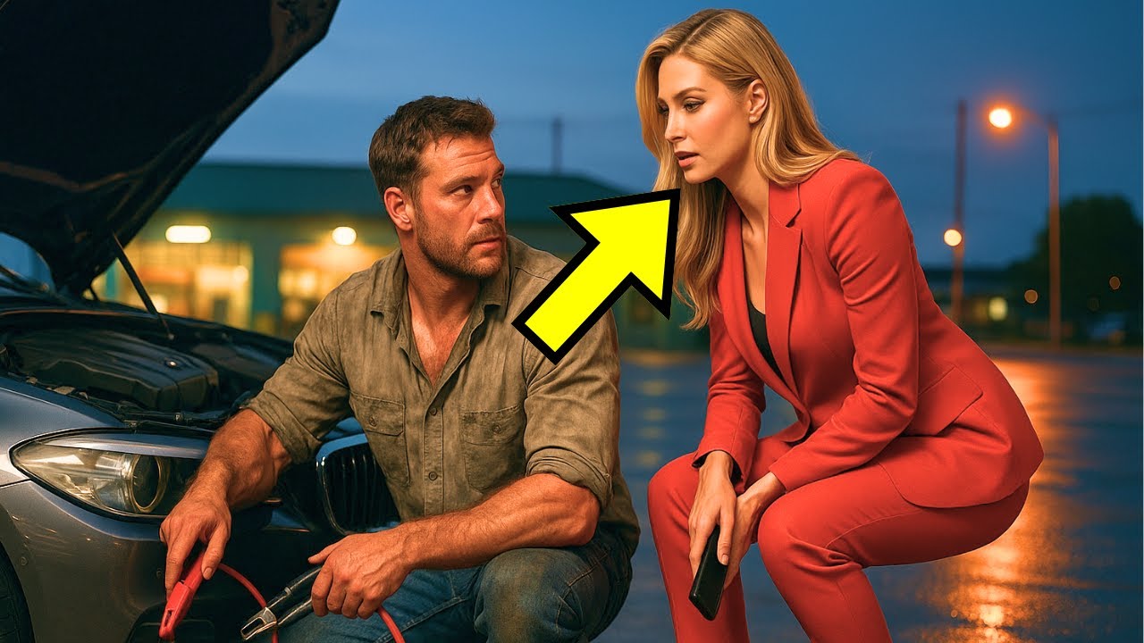 Poor Mechanic Helps Woman With Dead Battery—She’s the New Boss He Never Saw Coming
