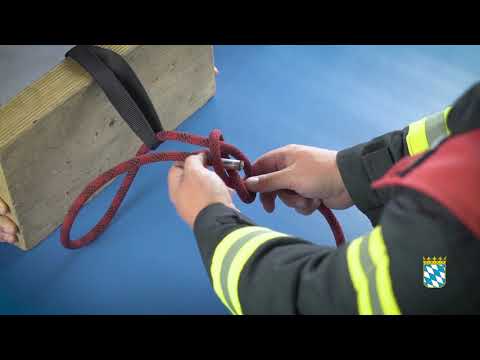 Winterschulung 2020/2021: Achterknoten gestochen