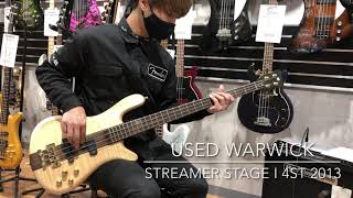 Video thumbnail for USED WARWICK | Streamer Stage 1 4st 2013 by 三木楽器 / MIKIGAKKI 公式チャンネル