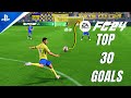 FC 24 TOP 30 BEST GOALS PS5 4K