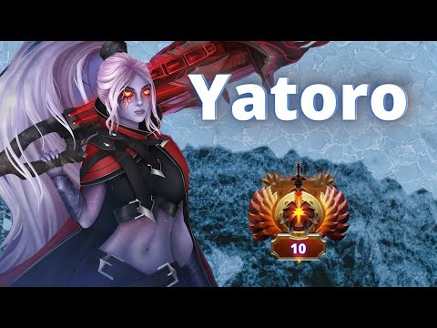 YATORO УНИЧТОЖАЕТ 9K AVG! ЯТОРО на ДРОВКЕ - Yatoro Drow Ranger DOTA 2
