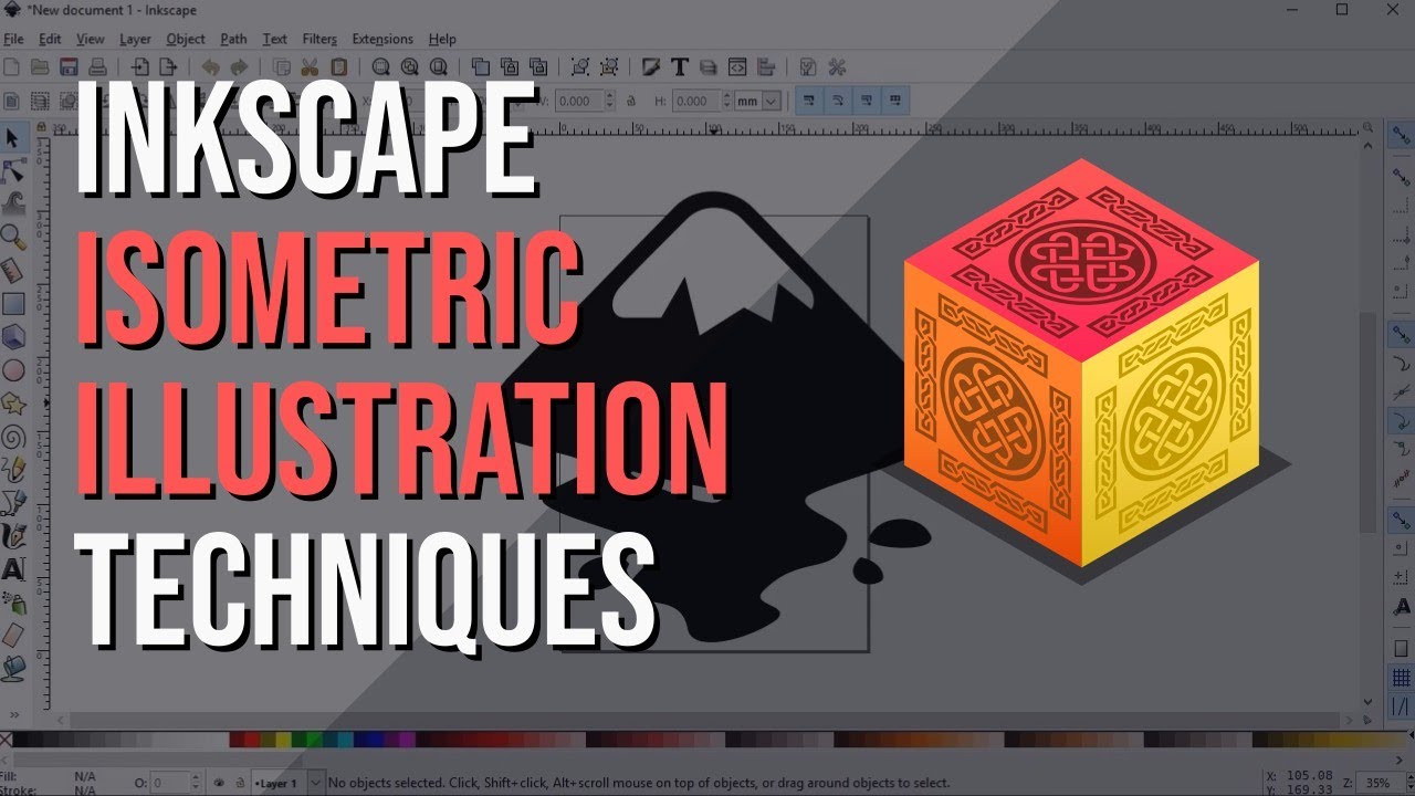 Inkscape Isometric Illustration Techniques