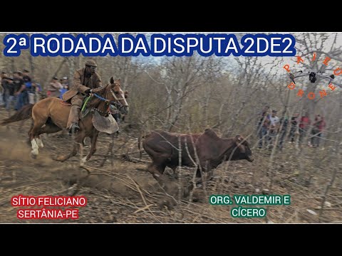 (DRONE)2ª RODADA DA DISPUTA 2DE2 SÍTIO FELICIANO SERTÂNIA-PE ORG. VALDEMIR E CÍCERO 