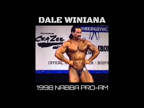 Dale Winiana 98 NABBA NZ ProAm posing routine