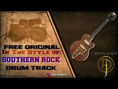 Southern Rock Styled Free Original Drum Track - 90 BPM (FREE WAV & MIDI DOWNLOAD)