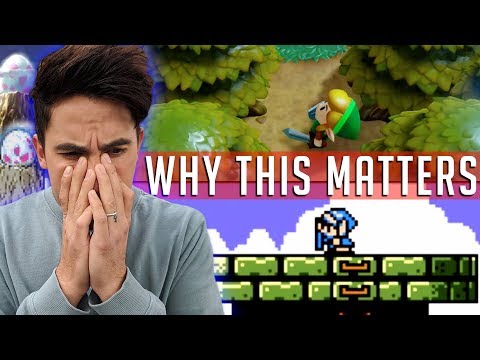 WHY LINK'S AWAKENING REMASTER IS SO IMPORTANT | The Legend Of Zelda Link's Awakening Nintendo Switch