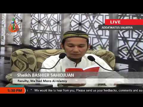Kalabbiyahan sin Pag-Dhikr Pagtumtum Pa Allahu Ta'ala  kah Sheikh Bashier Sahidjuan (Tausug) 04