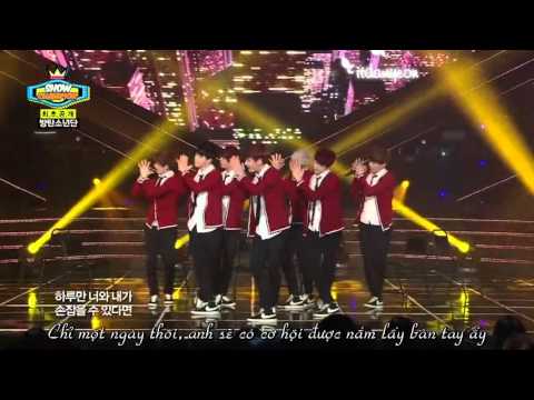 [Vietsub+kara]140409 Show Champion Live Just One Day - BangtanBoys/BTS