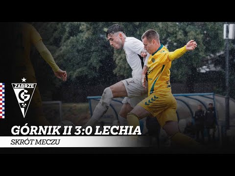 Skrót meczu: Górnik II Zabrze - Lechia Zielona Góra