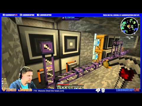 Video Games w/ Video James — Minecraft: FTB Monster Ep 8