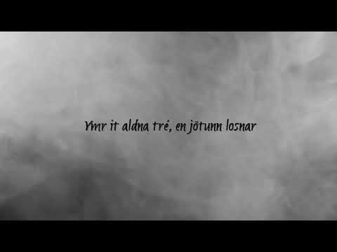 Wardruna - Voluspá || Skaldic Version || Lyrics [No Translation]