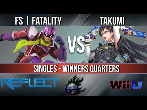 REFLECT 3 - FS | Fatality (Captain Falcon) vs. Takumi (Bayonetta) - Wii U Singles Winners Quarters