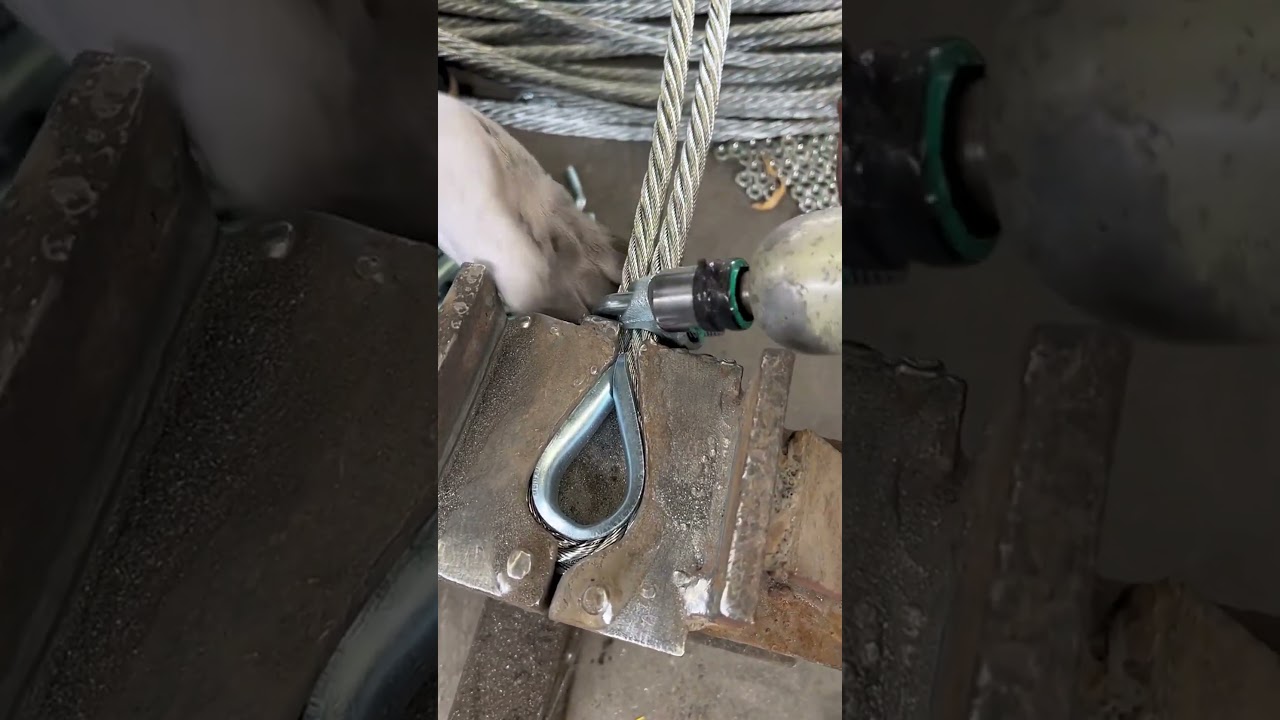 Process of making traction wire rope anchor buckle- Good tools and machinery make work easy