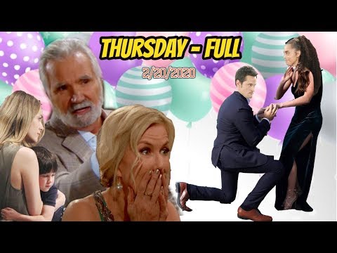 CBS B&B: 2/20/20 The Bold and the Beautiful Thursday, 2/20/2020 - B&B Spoilers