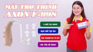 Video hướng dẫn sử dụng máy trợ thính không dây mini Axon F-998