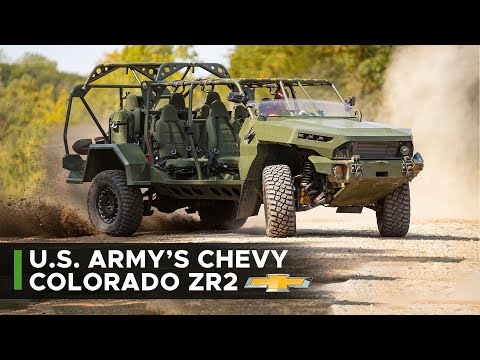 U.S. Army’s New 9-Seater Chevrolet Infantry Squad Vehicle | ISV