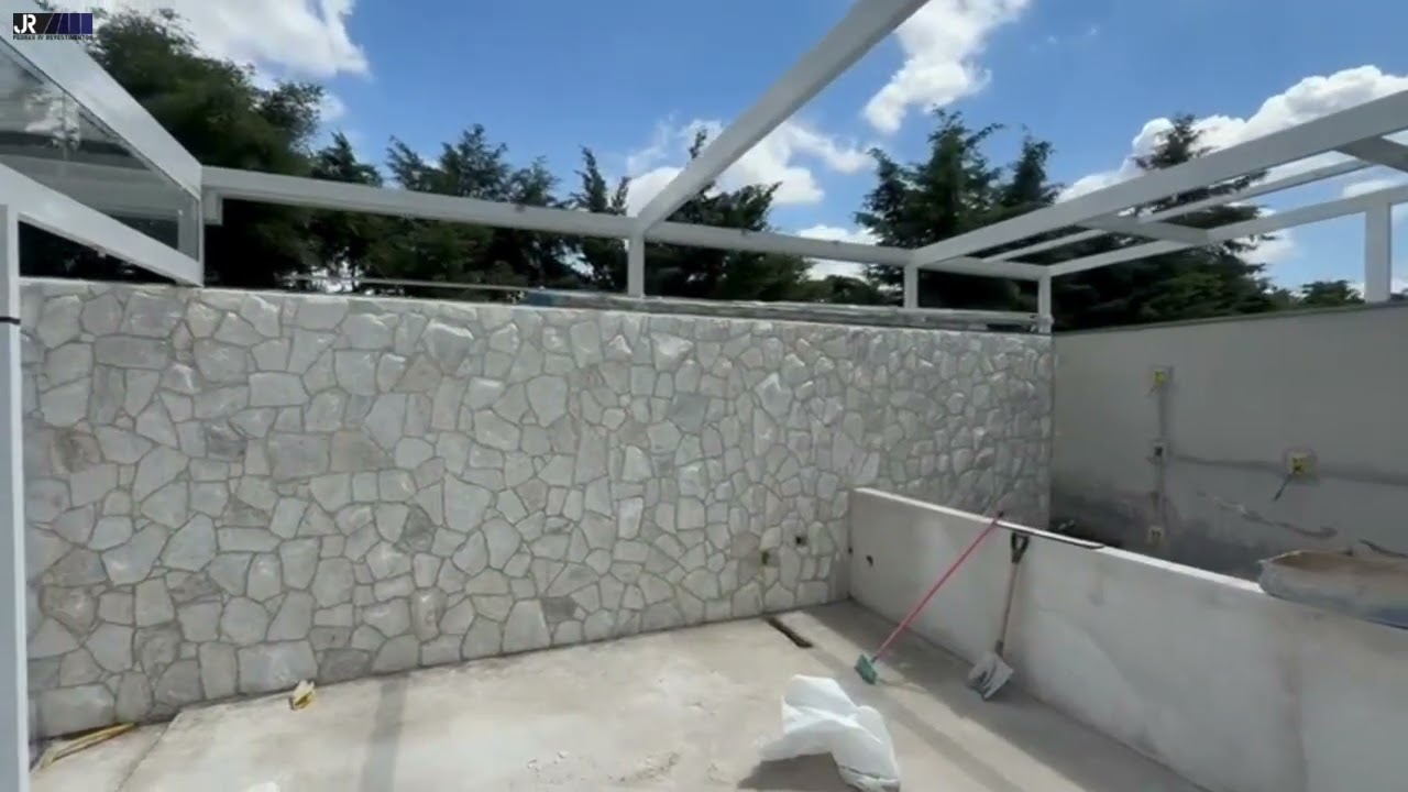 Pedra Moledo Branca Serrada: Ideias para Parede e Muro Externo