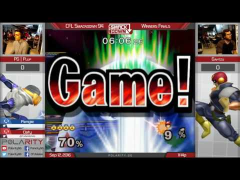 CFL Smackdown 94 Melee - PG Plup (Sheik) vs Gahtzu (Falcon) - Winners Finals