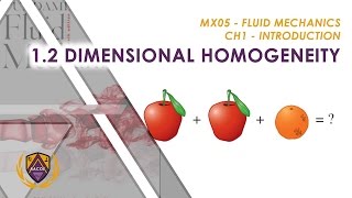 Fluid Mechanics - Introduction - Dimensional Homogeneity