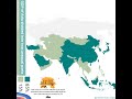 GDP Of Asia Divided Into Two Unequal Parts Map Asia Gdp Economy Youtubeshorts