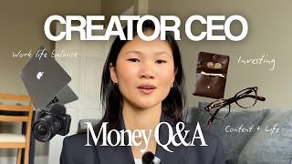 Life & Money Q&A: Investing in Your 20s, Budgeting, Side Hustles & being a Creator CEO