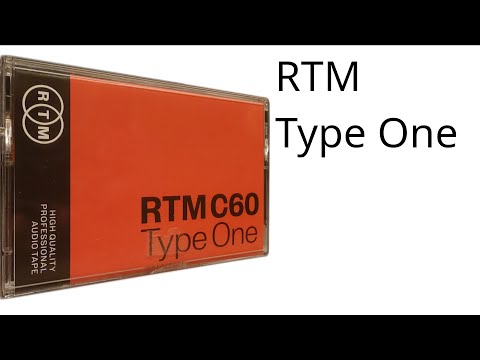Mobius's Compact Cassette Tests - Type 1 RTM Type One