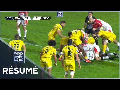 PRO D2 - Résumé Biarritz Olympique-USON Nevers: 23-28- J24 - Saison 2022/2023