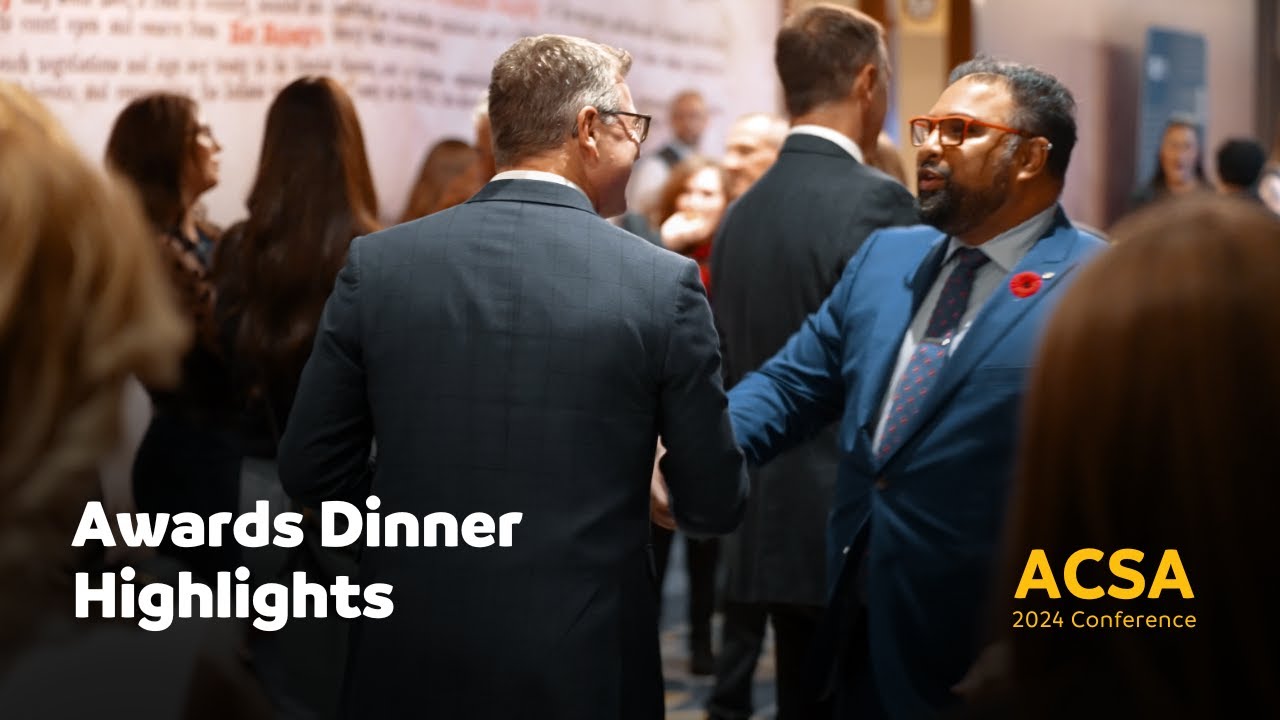 Awards Dinner Highlights | ACSA 2024 Conference