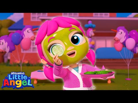 Jill's Special Spa Day ✨ | Jill's Playtime | Little Angel Kids Songs & Nursery Rhymes