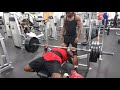 Bench Press (w/slingshot)335 lbs×5reps bodyweight 220.0 lbs