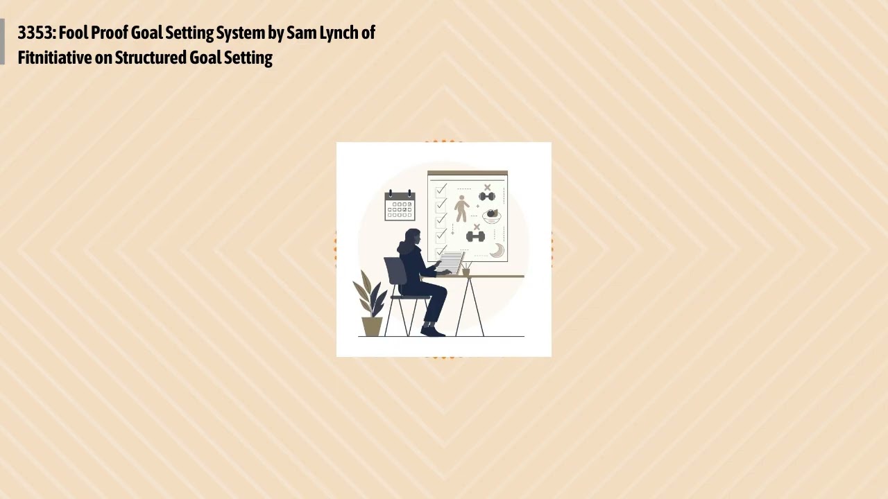 3353: Fool Proof Goal Setting System by Sam Lynch of Fitnitiative on Structured Goal Setting |...