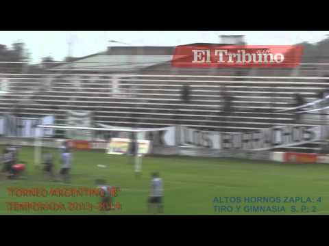 TORNEO ARGENTINO "B"/PRIMERA FASE: ALTOS HORNOS ZAPLA 4-2 TIRO Y GIM. SAN PEDRO