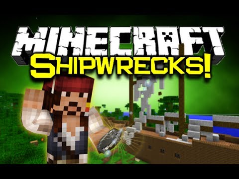 Pirate's Paradise: Minecraft Shipwrecks Mod!