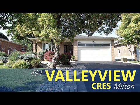 Home for Sale | 494 Valleyview Crescent | Milton, Ontario, Canada