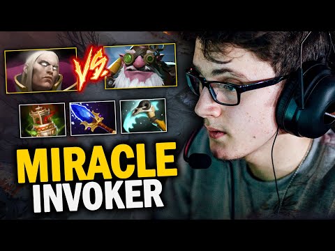 MIRACLE- INVOKER vs Hard Sniper Rank 470 mid ft. Gh Nyx Assassin | Dota 2 Invoker