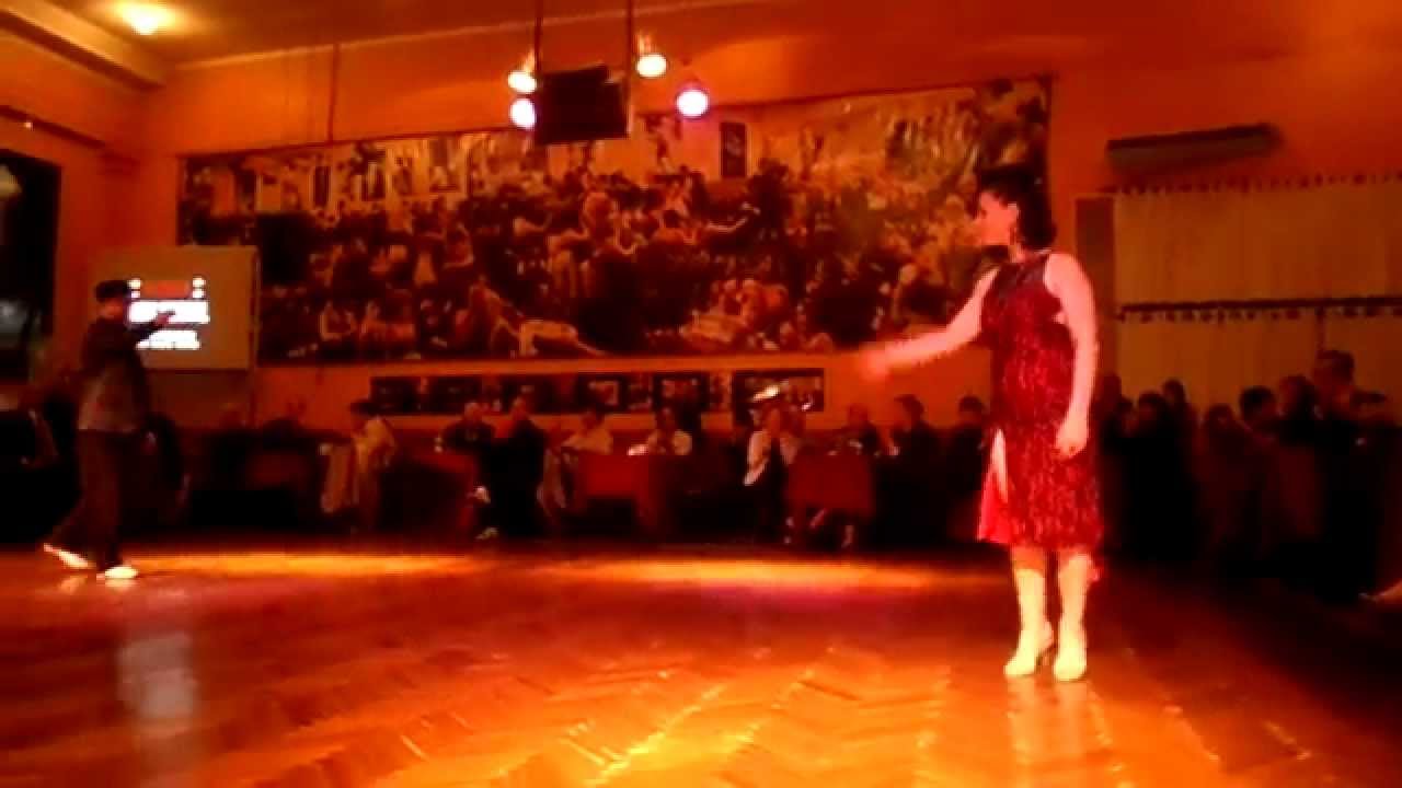 Jose Halfon y Virginia Cutillo. Dni Tango.Parakultural. Salon Canning. 3/4